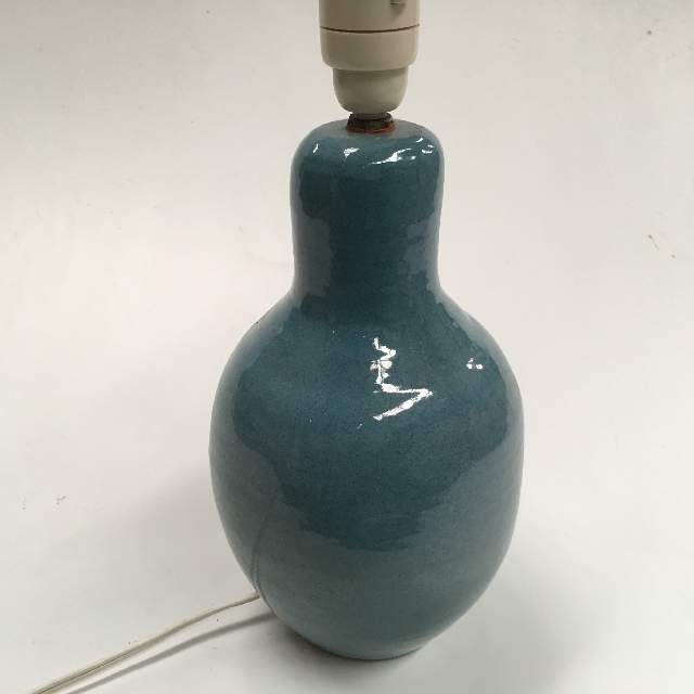 LAMP, Base (Table) - Medium Ceramic, Blue Grey